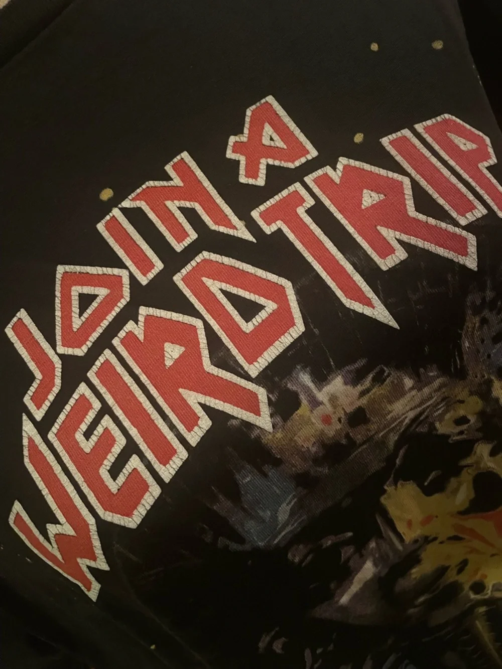 Balenciaga Rare Join a Weird Trip Short Sleeve Graphic Tee